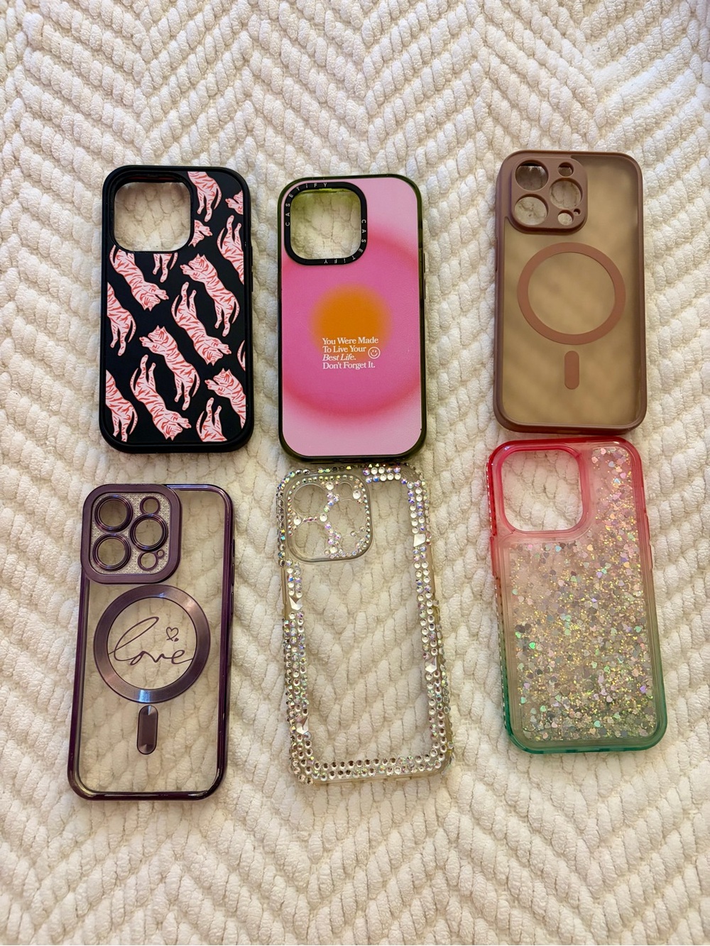 Pink Gradient MagSafe Compatible Phone Case - Brand Unspecified